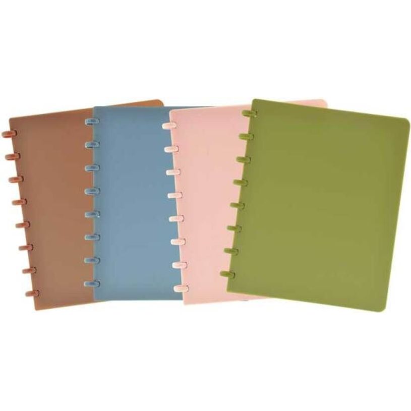 8717399409445-Danneels Summer Glow - Cahier A4 - ligné - 144 pages - couleurs assortis--0