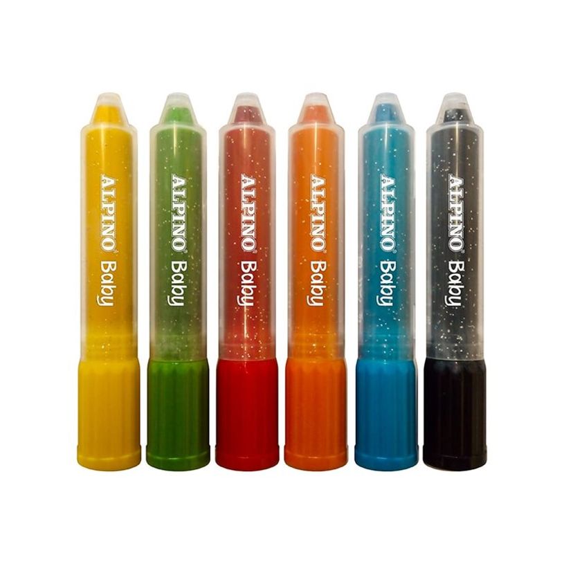8413240606895-Alpino Baby - Crayon de cire - cire - couleurs assorties - rétractable (pack de 6)-P_405221565_4-0
