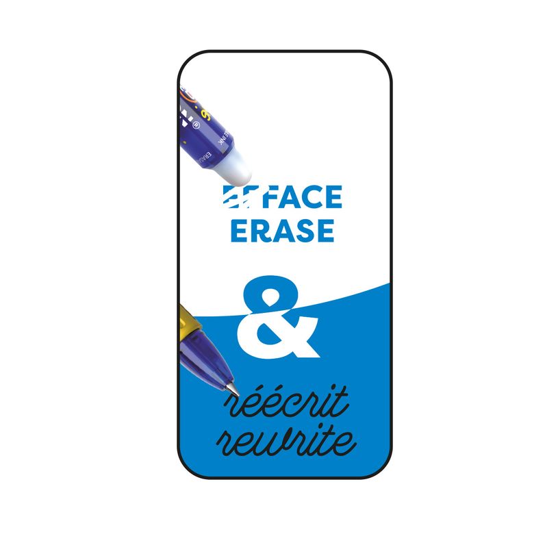 3086123733251-BIC Illusion Recharges Compatibles Stylo Effaçable avec Encre Thermosensible et Gomme - B-P_405222868_4-3