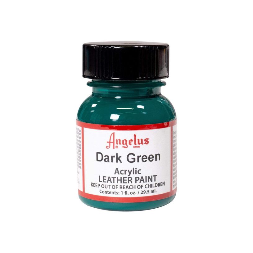 0086366711712-Angelus Leather - Peinture - peinture acrylique - vert foncé - 29.5 ml-P_405223827_1-0