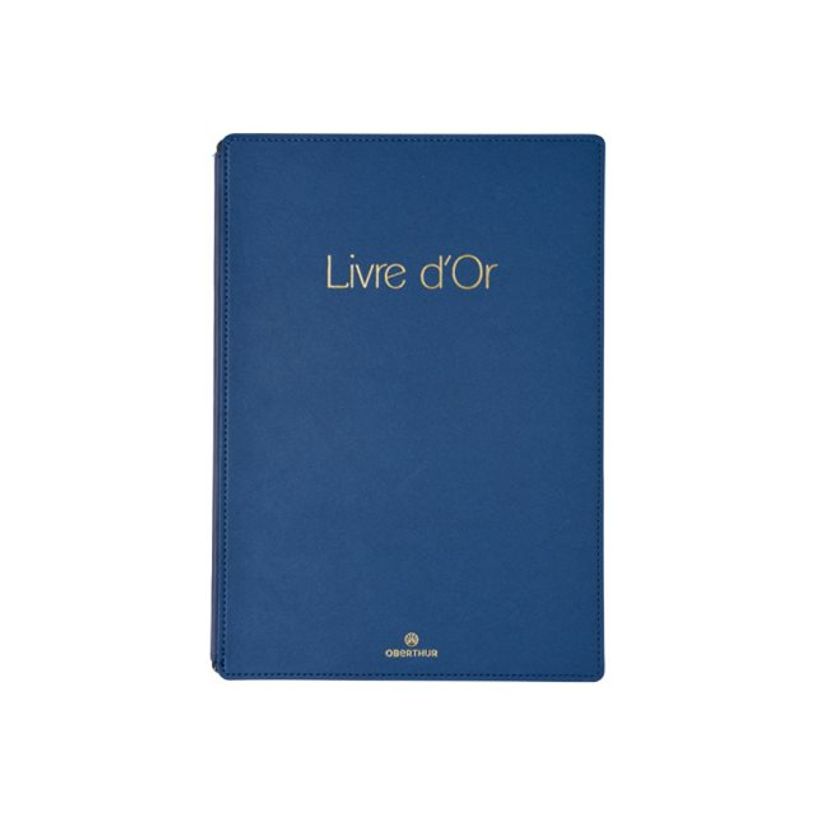 3108724609749-Oberthur Garance - Livre d'or - A4 (205 x 330 mm) - 64 feuilles / 128 pages - papier ivoire - couvert-P_405225122_1-0
