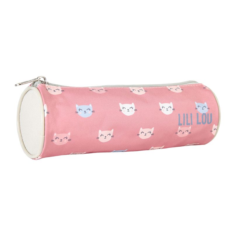 3666311028385-Trousse Lili Lou - 22cm -  1 compartiment - rose - Bagtrotter-P_405226252_2-1