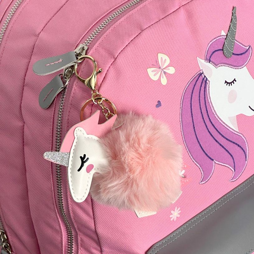 3135257904768-Porte-clés Funny clips - Peluche et PU - couleurs assorties - Viquel-P_405226378_15-14