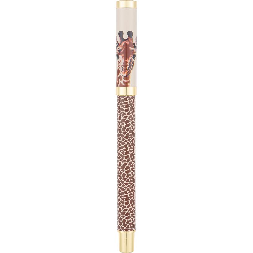 3664447195711-Styllo plume Animaux - 5 decors assortis - Oberthur-P_405228584_2-1