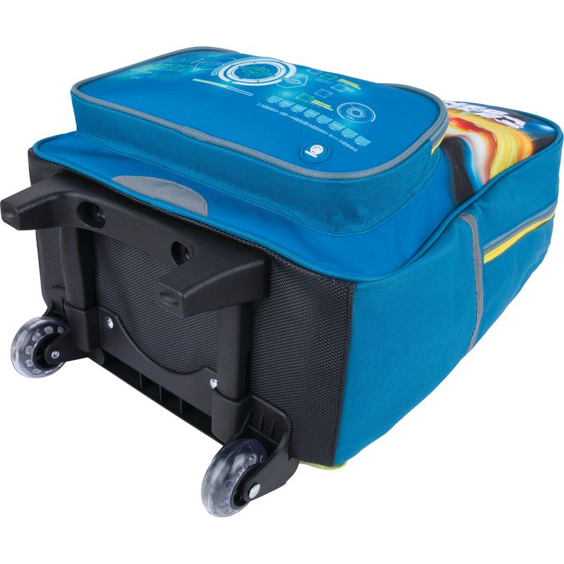 3664447198651-Sac à dos à roulettes Megacars ou Megabikes - 1 compartiment - Oberthur-P_405228620_6-5