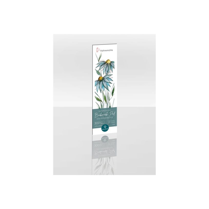 4011367119423-Hahnemühle Watercolour - Bookmark pad - gommé - 55 x 200 mm - 15 feuilles - blanc nature-P_405228741_3-0