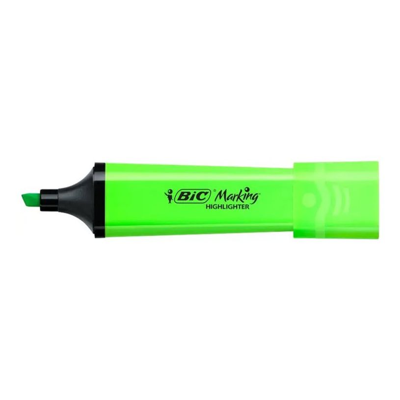 3086123742888-BIC Marking - Surligneur - vert fluo - 1.2-4.6 mm - fin (pack de 12)-P_405230696_2-0
