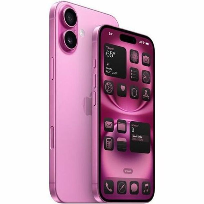 0195949822322-Apple Iphone 16 - Smartphone - 5G - 128 Go - rose-P_405231785_3-2