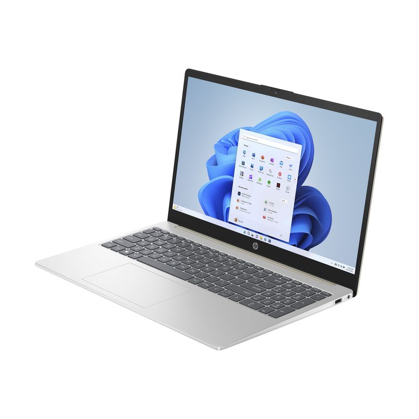 198415383624-HP Laptop 15-fc0063nk - AMD Ryzen 7 - 7730U / jusqu'à 4.5 GHz - Win 11 Familial monolingue - Radeon Graphics - 16 Go RAM - 1 To SSD NVMe - 15.6" 1920 x 1080 (Full HD) - Wi-Fi 6, Bluetooth - or chaud (couverture), argent natur-P_405233252_5-4