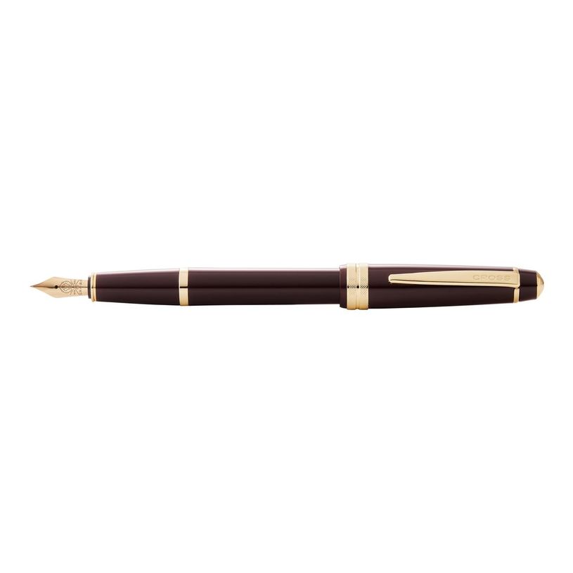 0073228142951-Cross Bailey Light - Stylo plume - noir - moyen - rétractable-P_405233308_1-0