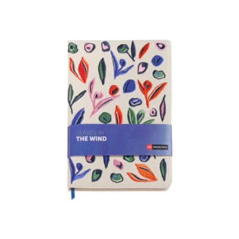 8422593082539-Miquelrius LEAVES IN THE WIND - Cahier de notes - A5 (148 x 210 mm) - 80 feuilles / 160 pages - blanc - pointill-P_405233388_1-0