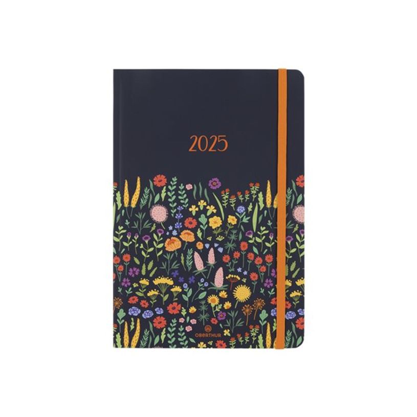 3664447180922-Oberthur Anahita - Agenda - 2025 - semainier - moyen - 170 x 245 mm - 128 pages -  blanc --P_405233859_6-0