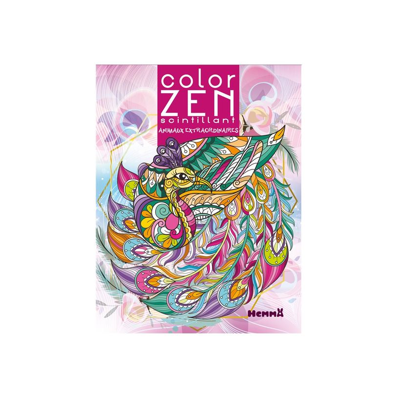9782508056345-Animaux extraordinaires - Color Zen scintillant - livre à colorier-P_405235473_1-0
