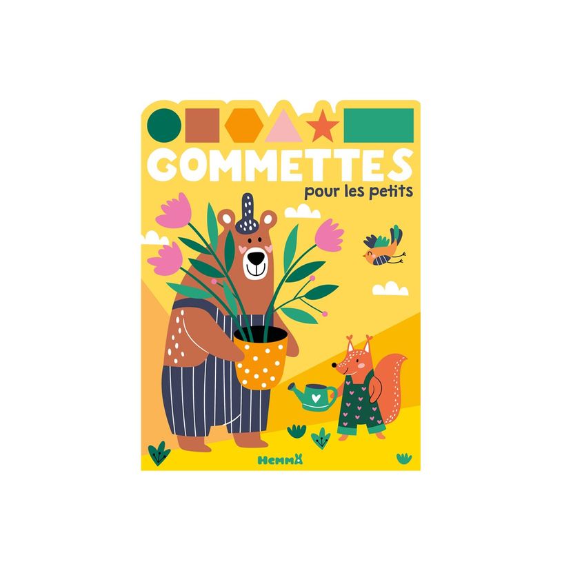 9782508058820-Ours et écureuil - Gommettes pour les petits - livre d'activités-P_405235480_1-0