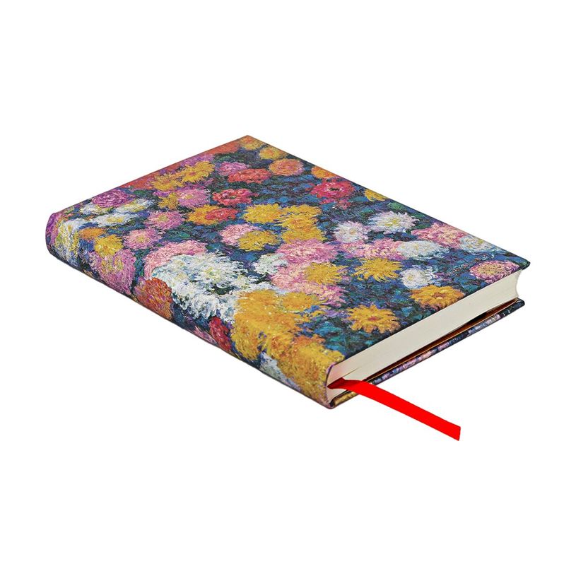 9781439797167-Paperblanks Monet's Chrysanthemums - Journal - 90 x 140 mm - 176 pages - ligné - Monet's Chrysant-P_405235607_3-2