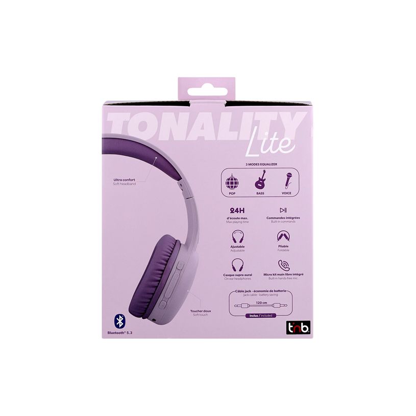 3303170117590-T'nB TONALITY CBTONESUPPK - Casque avec micro sans fil, filaire - jack 3,5mm - isolation a-P_405236429_6-5
