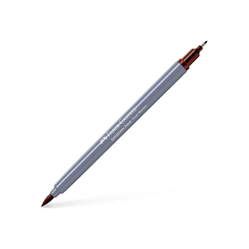 4005401645832-Faber-Castell GOLDFABER Aqua - Combinaison de pinceau et de crayon fin - siena foncé-P_405239628_3-2