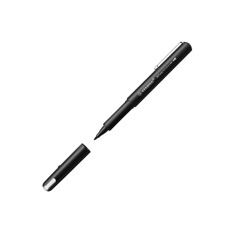 4006381614184-STABILO dr!ver - Feutre - noir - encre à l'eau - 0.8 mm - moyen-P_405240028_5-1