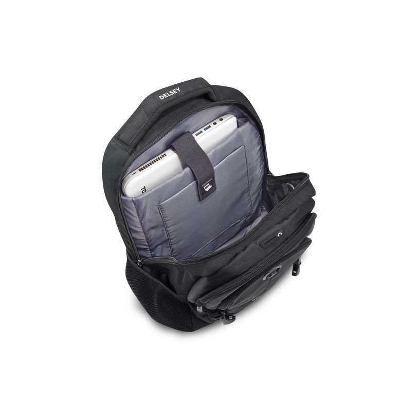 3219110503074-Delsey Element - Sac à dos pour ordinateur portable - pc protection - 15.6" - noir-P_405240219_9-6