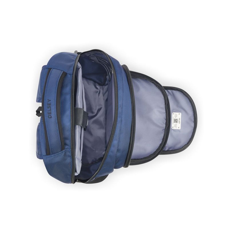 3219110506846-Delsey Element - Sac à dos pour ordinateur portable - pc protection - 15.6" - bleu marine-P_405240220_8-5