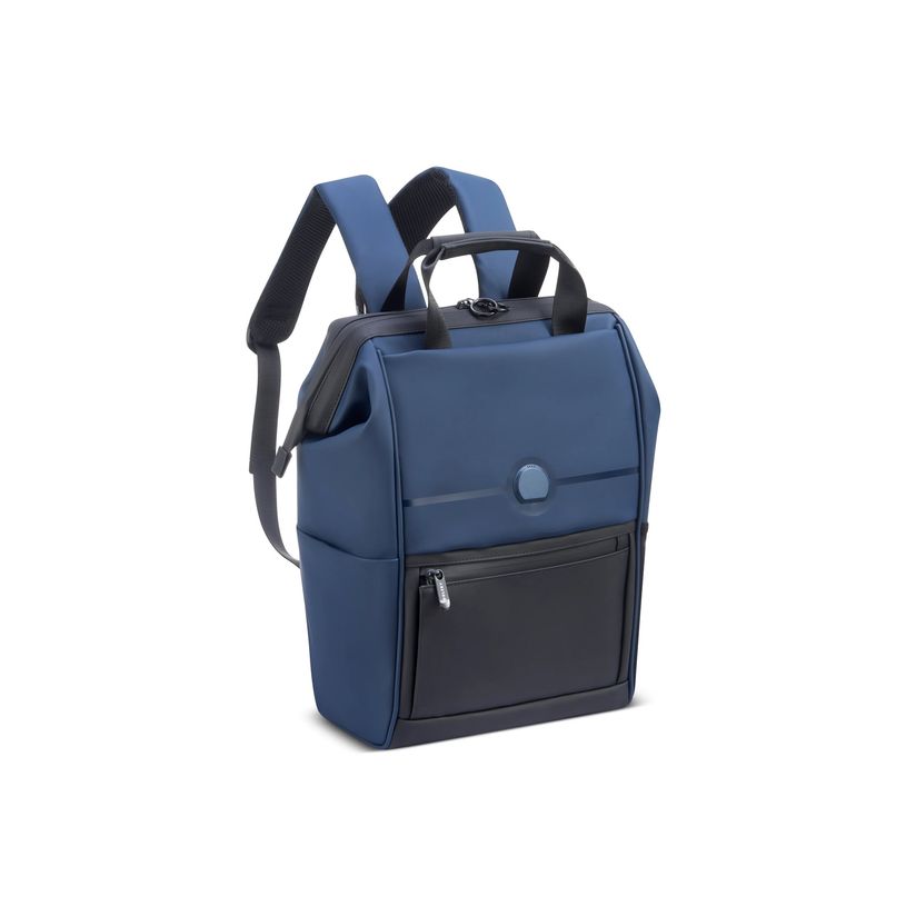 3219110535938-Delsey Turenne Soft - Sac à dos pour ordinateur portable - 14" - bleu nuit-P_405240308_6-9