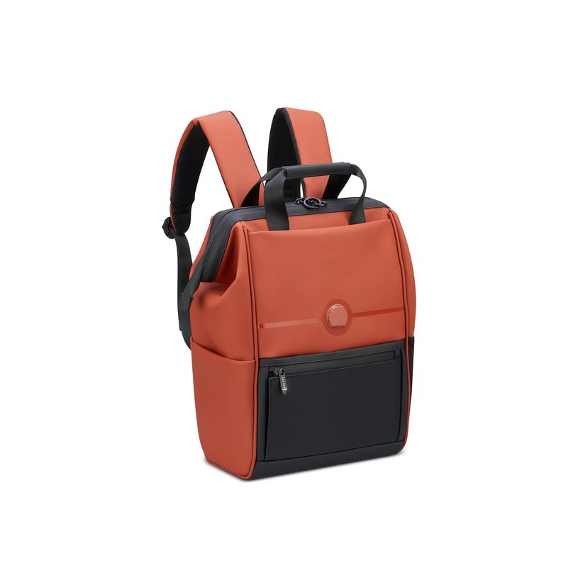 3219110535983-Delsey Turenne Soft - Sac à dos pour ordinateur portable - 14" - brique-P_405240310_8-3