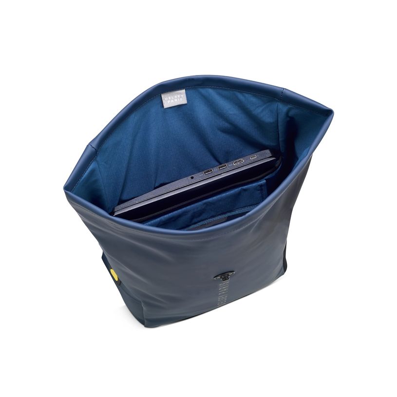 3219110534085-Delsey Turenne Soft - Sac à dos pour ordinateur portable - rolltop (46 cm) - bleu nuit-P_405240313_2-6