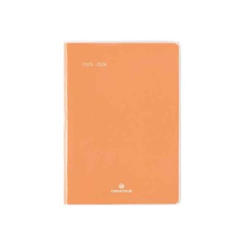3664447200392-Oberthur Colorside - Agenda - 2025-2026 - semainier - F15 - 100 x 150 mm - corail - polych-P_405241517_1-0