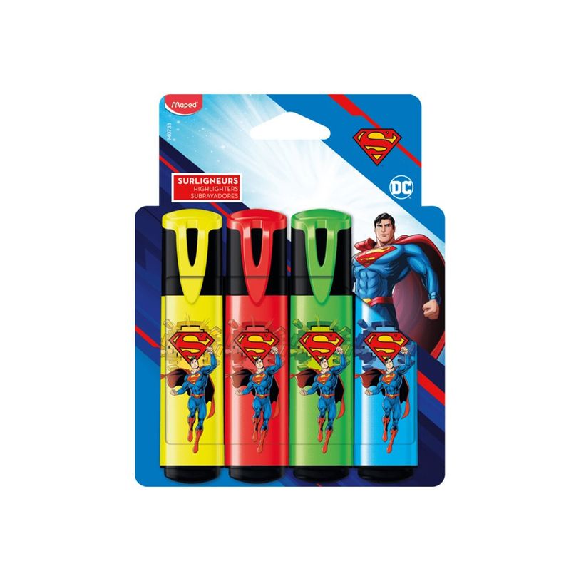 3154147407332-Maped Superman - Surligneur - 1-5 mm (pack de 4)-P_405242117_2-1