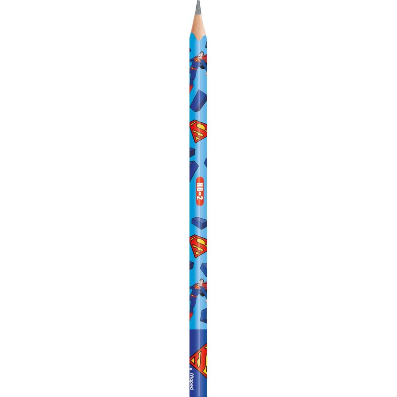 3154148508335-Maped - Superman - Blister de 6 crayons graphite HB-P_405242130_3-2