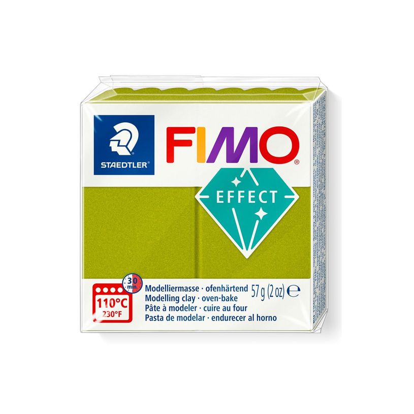 4007817141137-FIMO effect 8010 Metallic - Pâte à modeler - 57 g - vert métallique-P_405242311_3-3