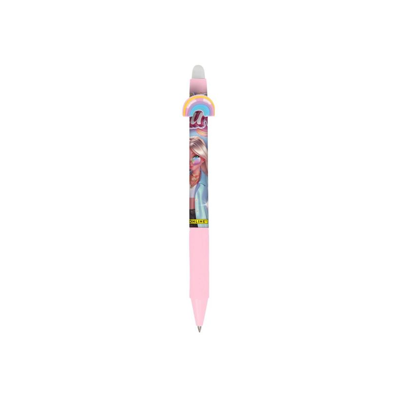 4014421355034-ONLINE magiXX Fun Fashion Stars - Roller - little miss rainbow - non permanent - bleu - encre gel - 0.7 mm - moy-P_405242388_2-0