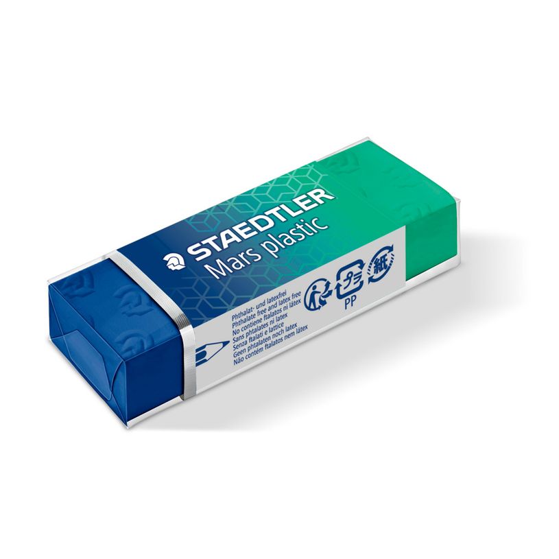4007817167403-Mars® Plastic 526 50 – Gomme sans latex édition anniversaire – Couleurs bleu/lilas, bleu/ver-P_405242530_2-0