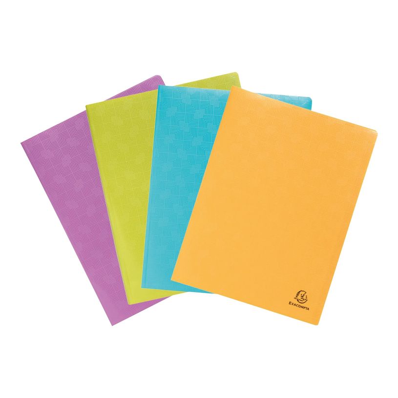 3130630889304-Exacompta - Protège-Documents en PP Recyclé Semi-Rigide Pop'N Co - 60 Vues - Couleurs As-P_405242611_1-0
