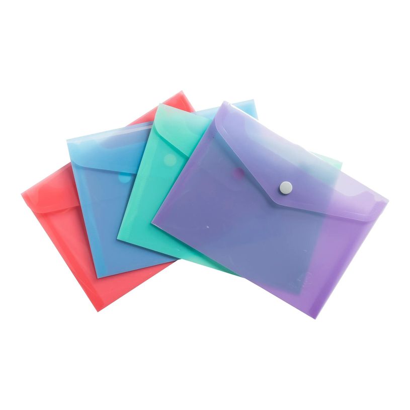 3130630354307-Exacompta Chromaline Pastel - Pochette - pour B7 (88 x 125 mm) - Corail, mauve, bleu paste-P_405242625_2-0