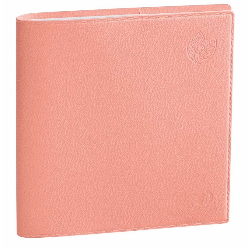 3371010527984-Agenda Année Civile - EXECUTIF RECYCLÉ Multilingue avec répertoire - Couverture Equology - Pamplemouse - 16x16 cm - Semainier - 13 mois de décembre à déc--0