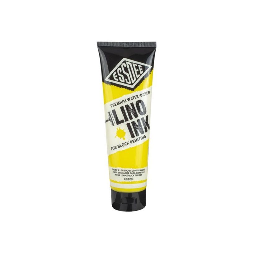 5060127184040-Essdee Premium Block - Encre - non permanent - jaune citron - encre à l'eau - 300 ml-P_405243440_1-0