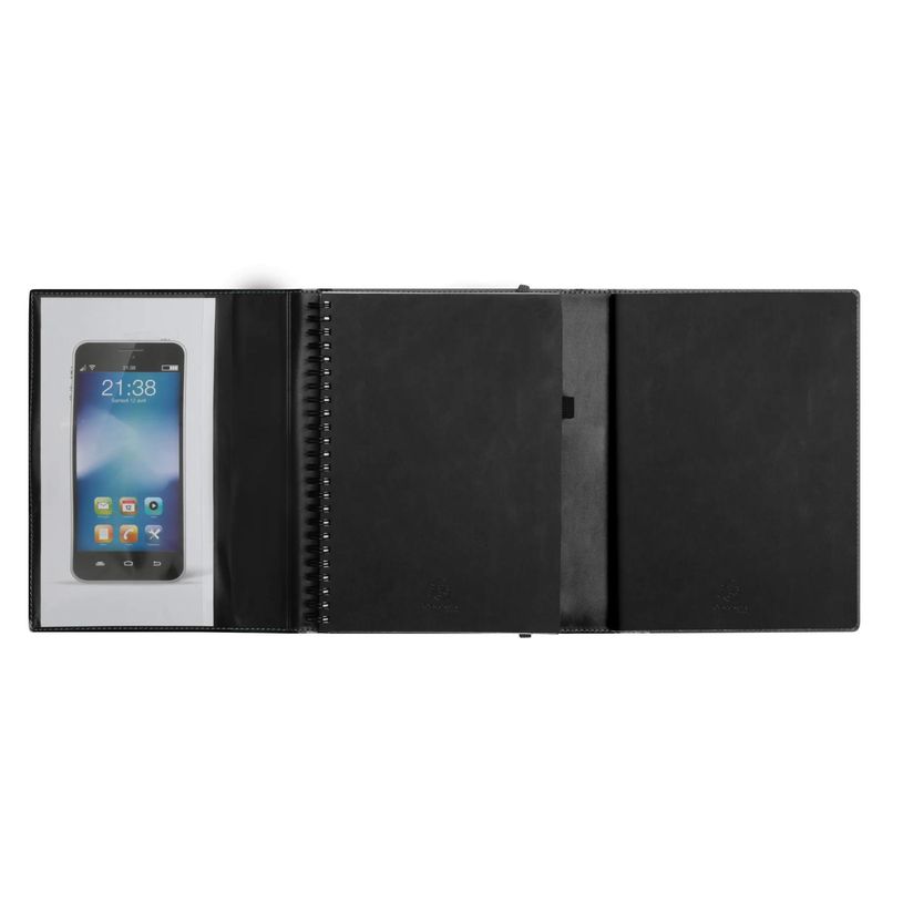 3660942089067-Agenda de bureau Sésame All in One Horizons 20S Visuel spiralé - 1 semaine sur 2 pages  + 1 carnet de notes ligné -15 x 21 cm - Bleu c--2