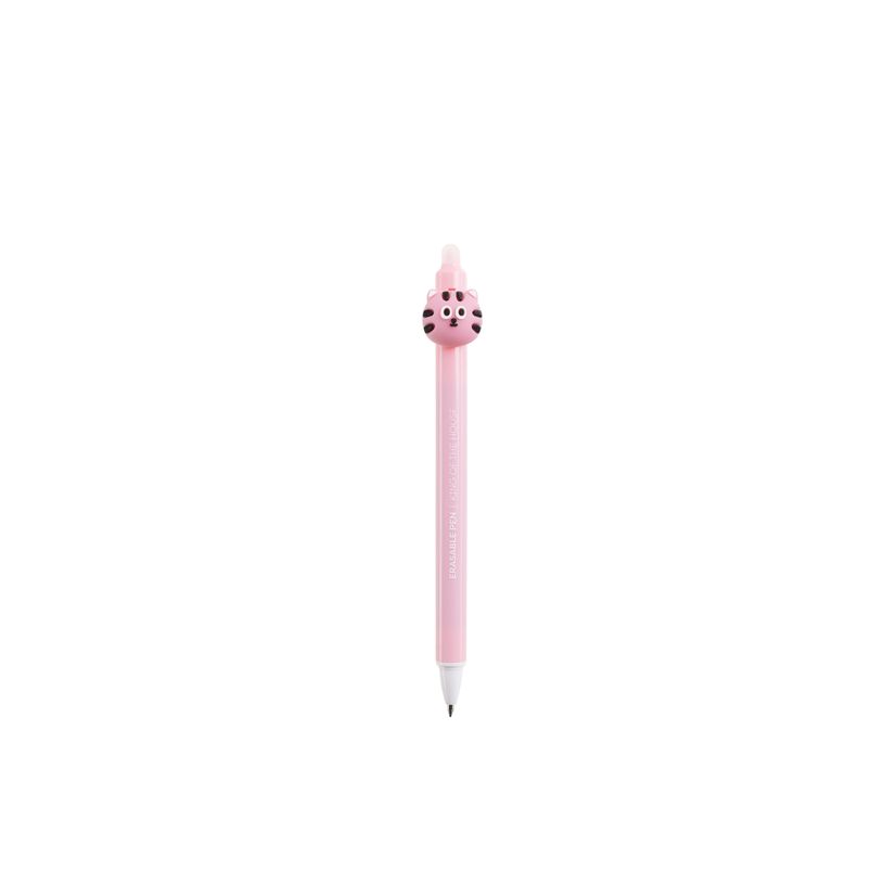 8422593119839-Back 2 Fun -  Stylo rigolo à tête de tigre : effaçable -  original et parfait pour l’école--0