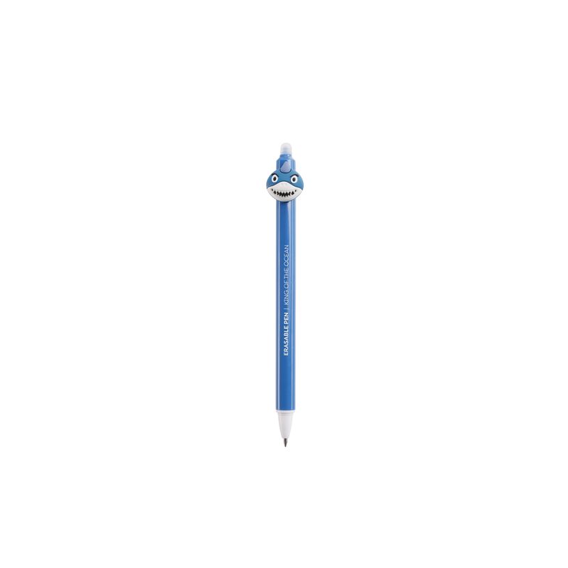 8422593119853-Back2Fun -  crayon effaçable requin -  encre bleue thermosensible -  gomme intégrée -  papeterie créa--0