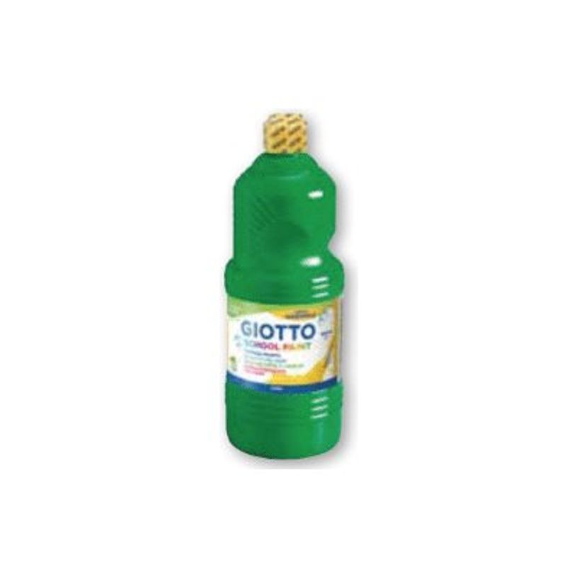 8000825997198-GIOTTO SCHOOL - Ensemble de peinture - 6 parties - gouache - 6 couleurs - blanc, jaune primaire, rouge écarlate, vert cinabre, cya-P_405244189_1-0
