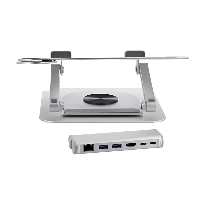 3303170117477-T'nB iClick - Station d'accueil + support pour ordinateur portable - USB-C - HDMI - 1GbE-P_405245899_9-3