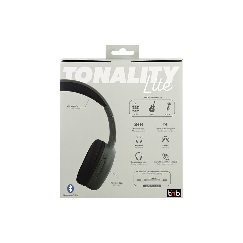 3303170117606-T'nB TONALITY - Écouteurs avec micro - sur-oreille - Bluetooth - sans fil, filaire - jack-P_405245900_3-6