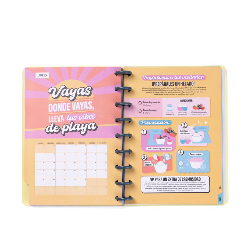 8445641063519-Mr. Wonderful Wonder - Agenda - 2025-2026 - semainier - par disque - 160 pages - Con ganas-P_405248743_4-2