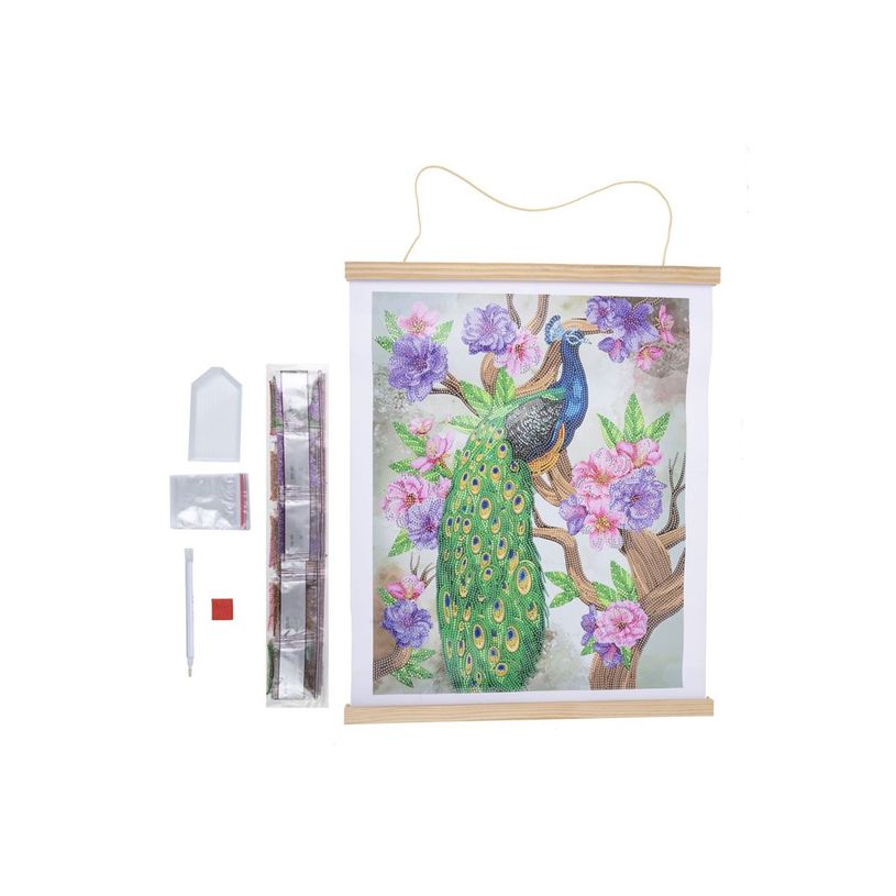 5056588606597-Craft Buddy Crystal Art - Kit mosaïque diamant artisanal - peacock peony - 35 x 45 cm-P_405248860_4-1