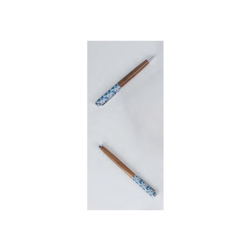 3664447212043-Oberthur Bahia - Roller - fleurs - rétractable-P_405249584_1-0