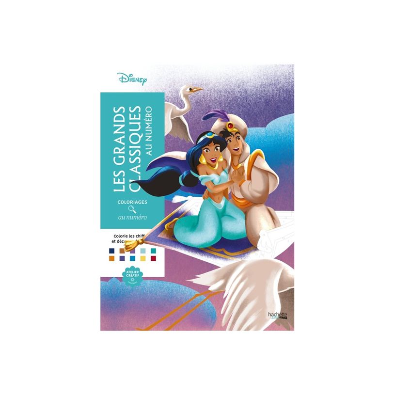 9782017285670-Coloriages au numéro - Disney - Les grands classiques - par Bertrand Aurélia - livre à -P_405249626_1-0