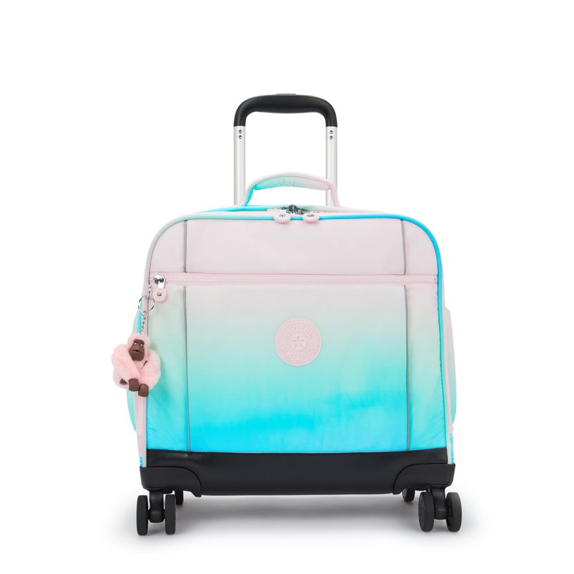 198265198201-Kipling NEW STORIA - Cartable à roulettes - Gradient Sea--0