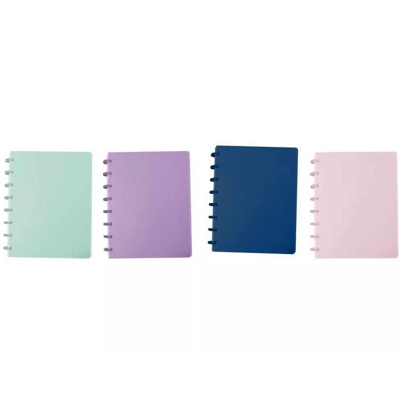 8717399416023-Danneels Bright Vibe- Cahier A4 - - ligné - 144 pages - couleurs assortis--0