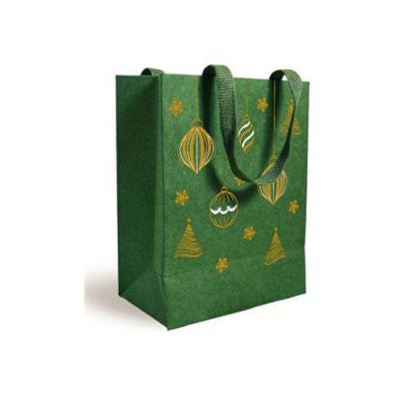 3281650624489-Logistipack - Sac cadeau - 18 cm x 10 cm x 23 cm - vert, impression dorée-P_405252922_1-0
